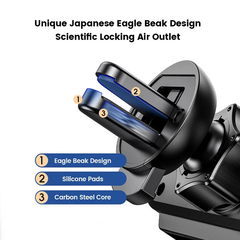 Universal Gravity Car Phone Holder Stand Air Vent Mount Mobile Support Automotive GPS