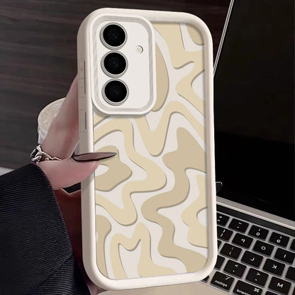 Striped Pattern Phone Case For Samsung Galaxy A57 A27 A37 A56 A16 A17 A36 A26 A55 A54 A15 S26 S25 S24 S23 S22 Ultra S25 FE Cover