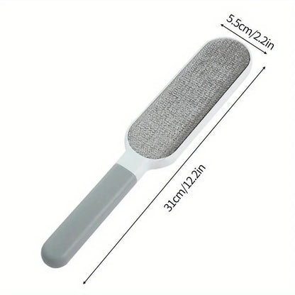 Double-Sided Electrostatic Pet Hair Remover Lint Brush