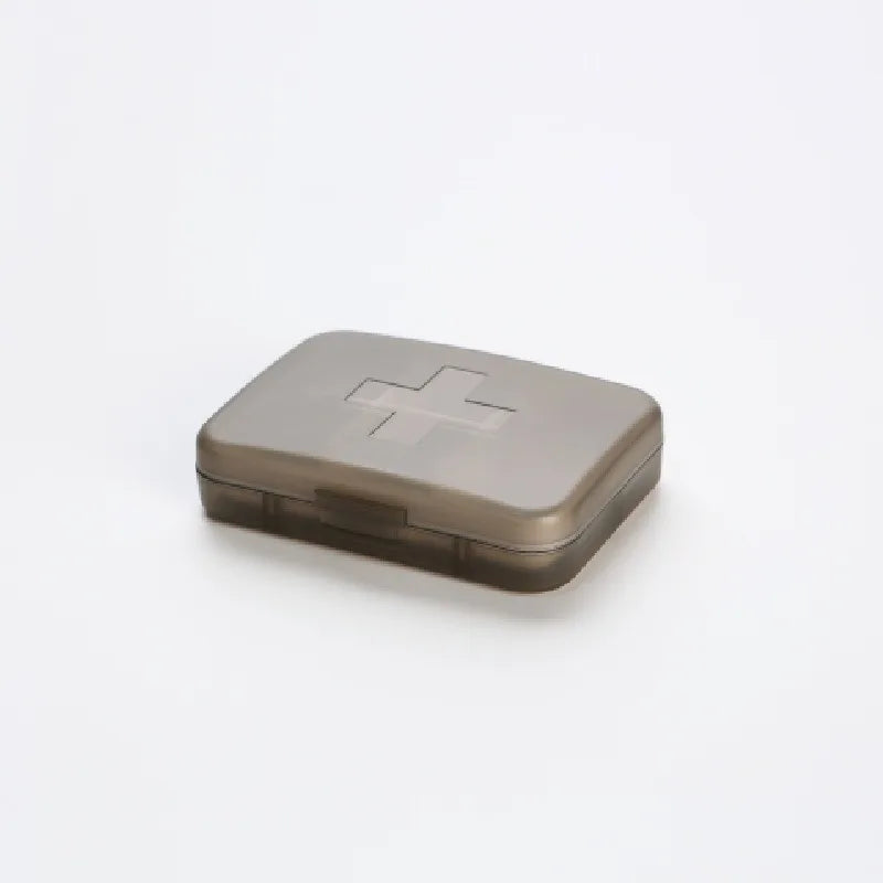 New Small Portable Travel Week Daily 6 Grids Case Box Organizer Tablet Pills Storage Container for Medicine Vitamin Fish Oils