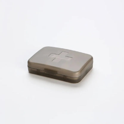 New Small Portable Travel Week Daily 6 Grids Case Box Organizer Tablet Pills Storage Container for Medicine Vitamin Fish Oils