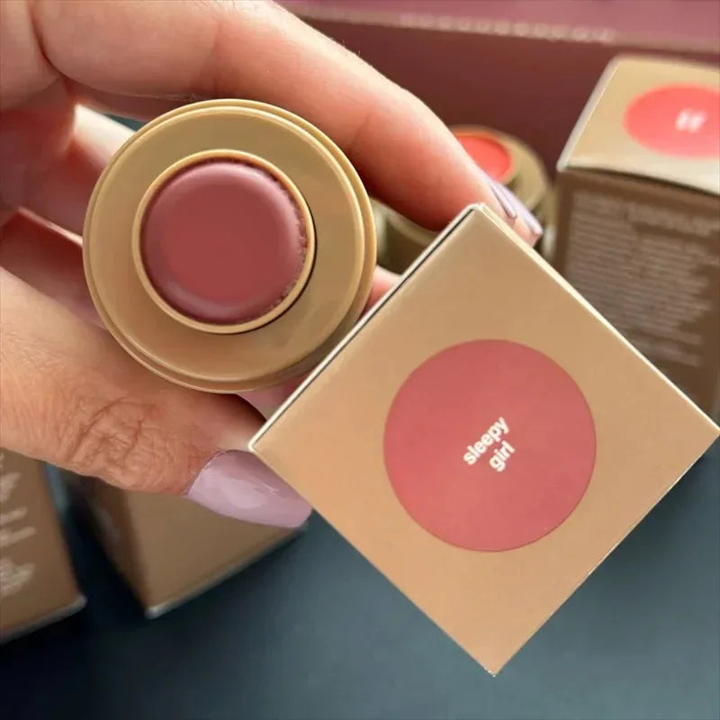 New Brand Case for iPhone 17 16 Blusher Rouge Powder Pocket Blush Lip Gloss Cheek Hydrating Stick Natural Cream Lipstick Makeup