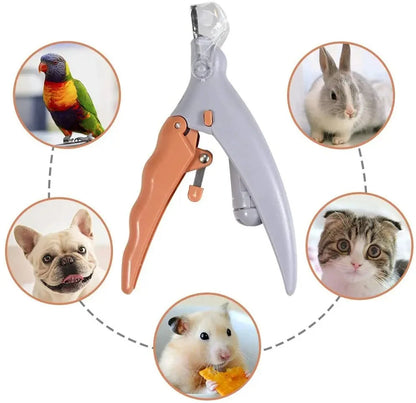 Pet Nail Clipper with LED Light for Cats and Dogs