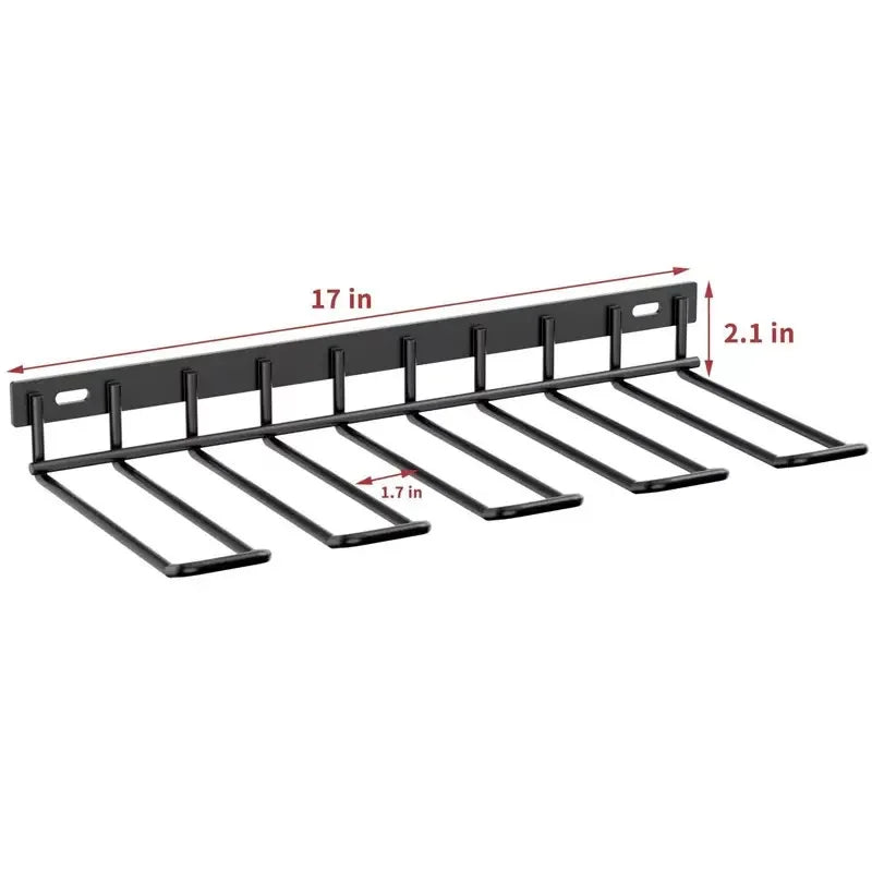 WellMade Power Tool Organizer Wall Mount, Drill Holder,  Holds 4 Tools, Easy Install with Screws & Anchors