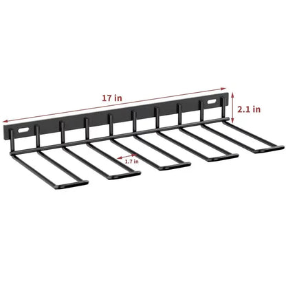 WellMade Power Tool Organizer Wall Mount, Drill Holder,  Holds 4 Tools, Easy Install with Screws & Anchors