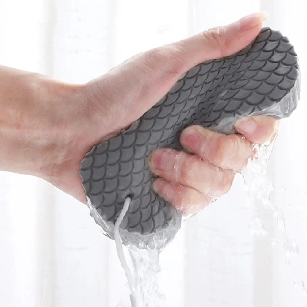 3D Magic Children Bath Sponge Body Exfoliating Dead Skin Sponge Massager Cleaning Shower Brushes Peeling Sponge Artifact