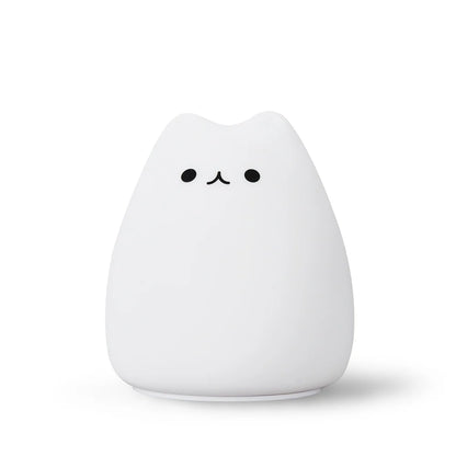 Cat Touch Night Light — 7-Color Changing Bedside Lamp