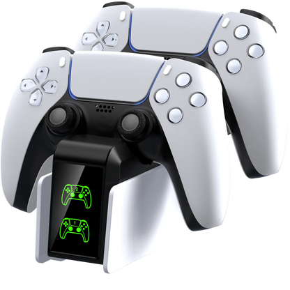 Controller Charging Station for PlayStation 5 Dual Fast Charger LED Indicator Charging Stand Docking Station PS5 Accessories