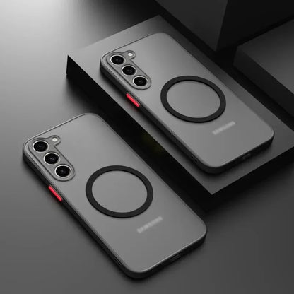 Wireless Charge Case for Samsung Galaxy S25 S20 S24 S23 S22 S21 Ultra Plus FE A13 A14 A33 A34 A54 A53 A52 A51 A71 Magsafe Cover