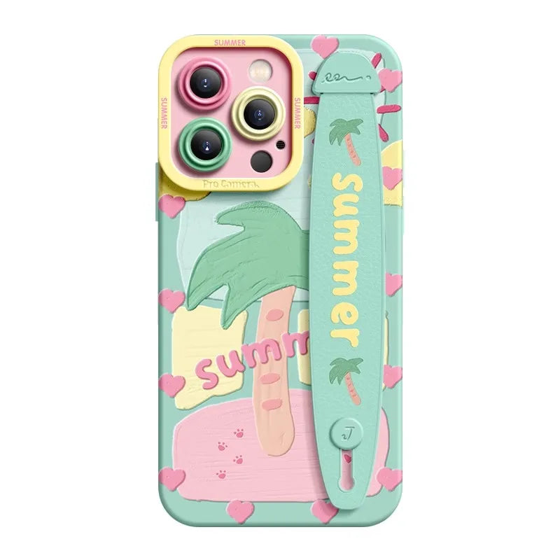 Magnetic Wrist Stand Case