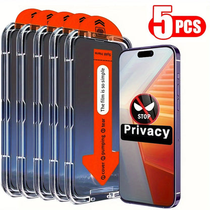 Anti-Spy Tempered Glass For iPhone 13 12 Mini 11 14 15 Plus 16 Pro Max 17 Air 16e Privacy Screen Protector iPhone XR X XS 8 Film