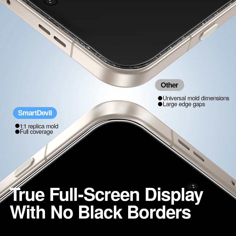 SmartDevil Dust-free Cabin Tempered Glass Film for OnePlus 15 Ace 6 HD Screen Protector for OnePlus Ace 5 Pro Anti-fingerprint