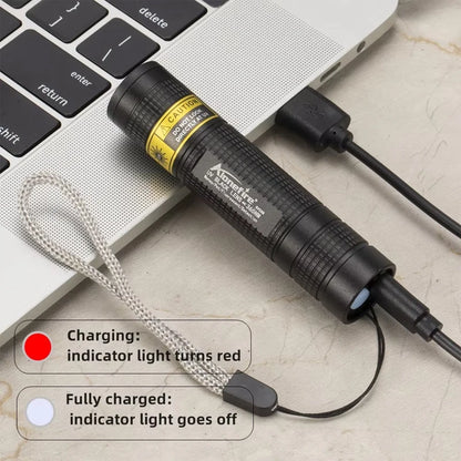 365nm Mini UV Led Blacklight Flashlight Usb Rechargeable Nail lamp Pet Stain Leakage Marker Ore Money Scorpion Detection Lights