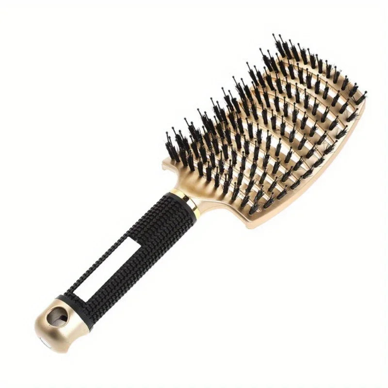 Multi color scalp massage comb, professional wet hair and curly hair styling tool