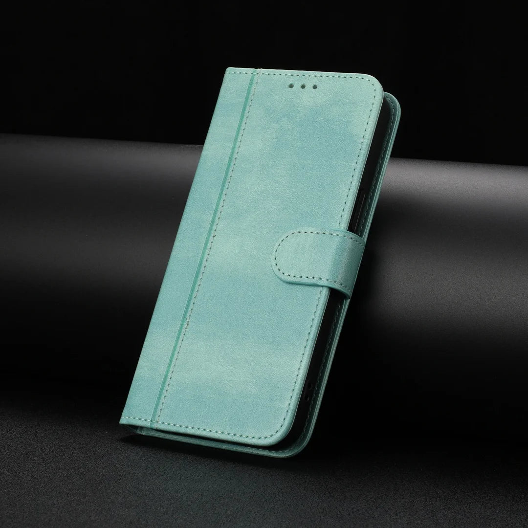 Leather Wallet Case For Samsung Galaxy A54 A34 A24 A14 A04e A04 Core A04 A73 A53 A33 A23 A13 A03 Core A03s A03 Phone Cover