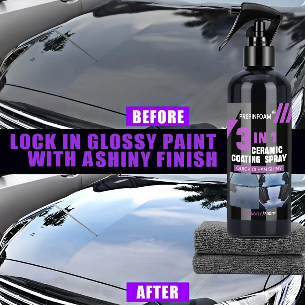 Ultimate Ceramic Coating Spray Coatin Nano Crystal Hydrophobic Layer Polishing Paint Coating Agent Polish Nanos Coatings