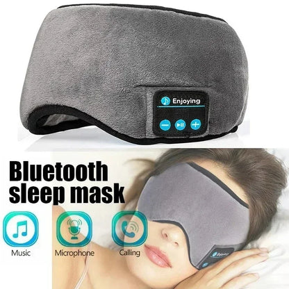 Bluetooth Sports Sleeping Earphones New Headband Elastic Wireless Headphone Music Eye Mask Blackout Noise Cancellation Headset