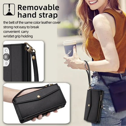 Flip Cover Wallet Phone Case For Samsung Galaxy S26 S25 S24 S23 S22 S21 FE Plus Ultra Edge 5G PU Leather Multi-Functional Bags