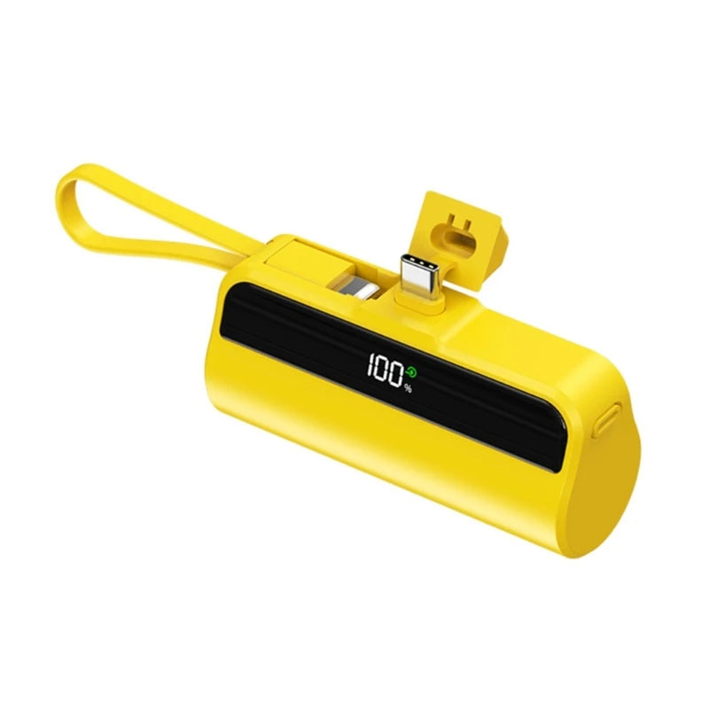 Portables Charge Casing TypeC Power Bank Housing Charging Quick 22.5W Charging, Easy to Read Battery Display