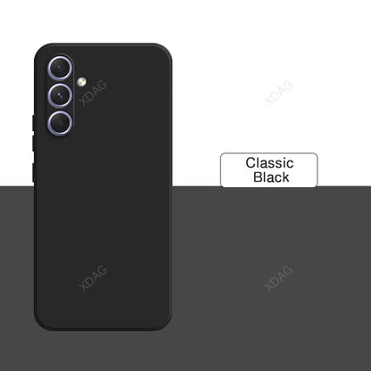 Original Solid Color Back Cover for Samsung Galaxy A54 A34 A24 A14 A04 A04S A73 A53 A33 A23 A13 4G 5G Liquid Silicone Phone Case