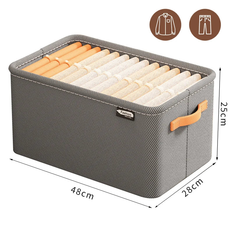 Non-Woven Clothes Storage Organizer – Foldable Wardrobe Drawer Bag