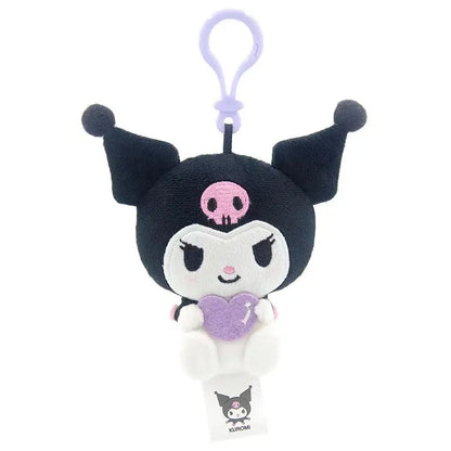 Genuine Sanrio Piano Plush Toy Hello Kitty My Melody Kuromi Cinnamoroll Cartoon Student Backpack Pendant Decoration Girl Gift