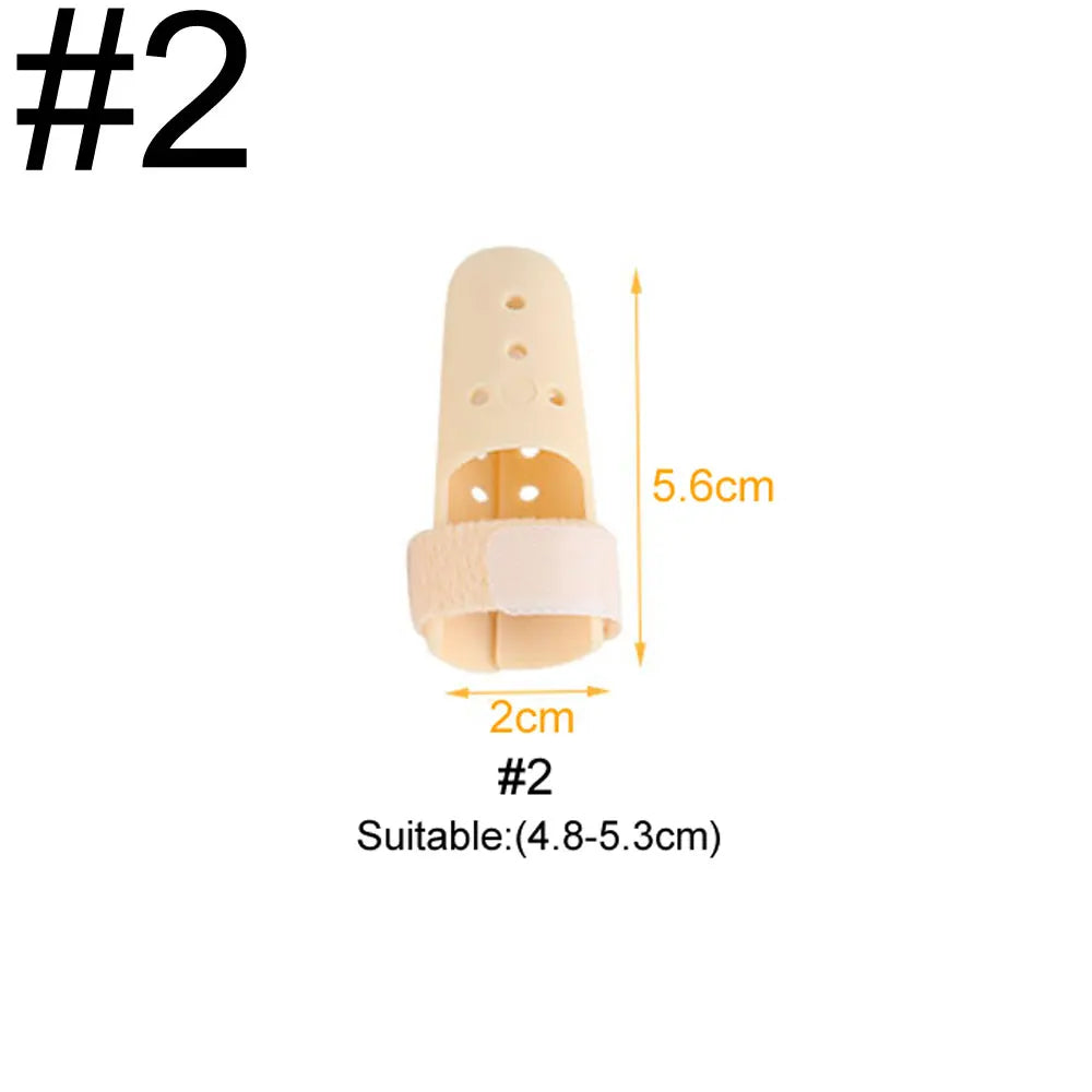 Tcare 1Piece Finger Splint Brace Adjustable Finger Support Protector for Fingers Arthritis Joint Finger Injury Brace Pain Relief
