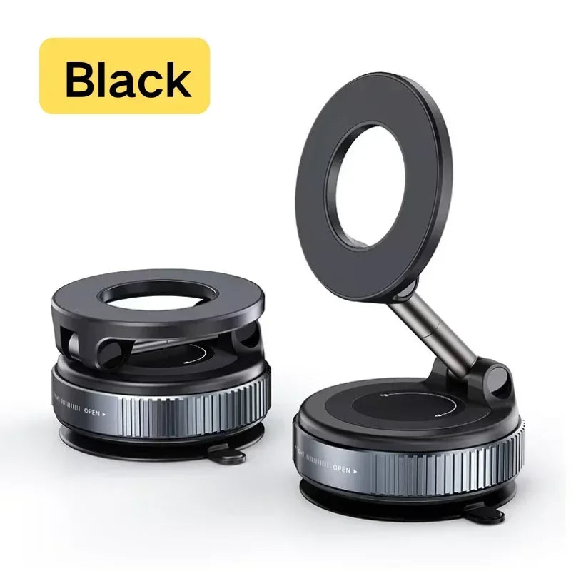 360° Magnetic Car Phone Holder with Vacuum Suction Cup