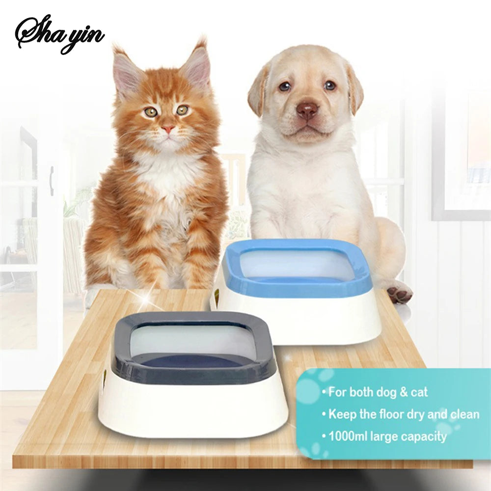 Outdoor Pet Floating Water Basin, Water Bowl, Car Mounted Bowl, Splash Proof And Spill Proof Water Dispenser For Dogs And Cats