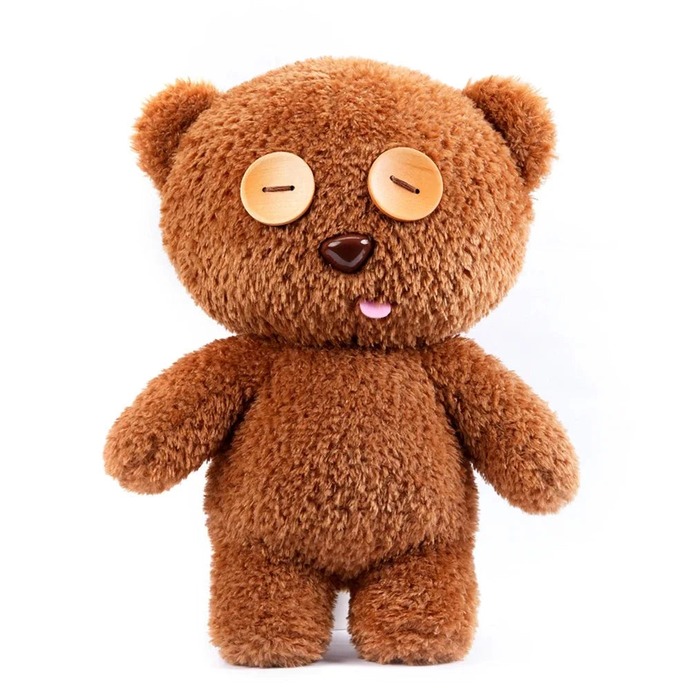Minion TIM Bear Plush Toy Fluffy Bobs Teddy Bear Plushies Pillow Cute Bear Doll Bag Pendant Children's Room Decor Xmas Kid Gift