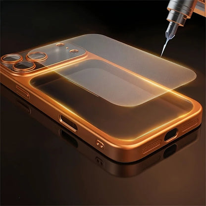 Luxury Plating Transparent PC iPhone Case