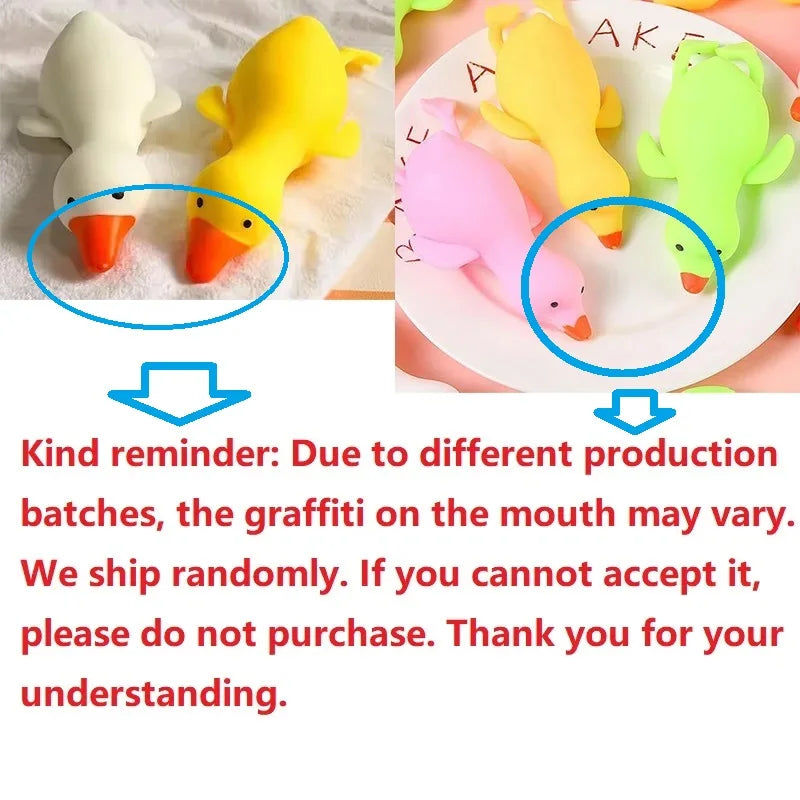 Kawaii Duck Squeeze Toy – Stress Relief Decompression Toy