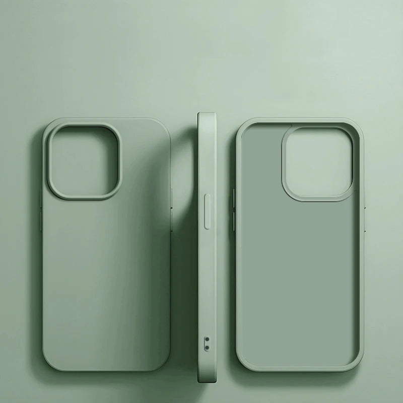 Liquid Silicone iPhone Case — Slim Anti-Scratch Cover