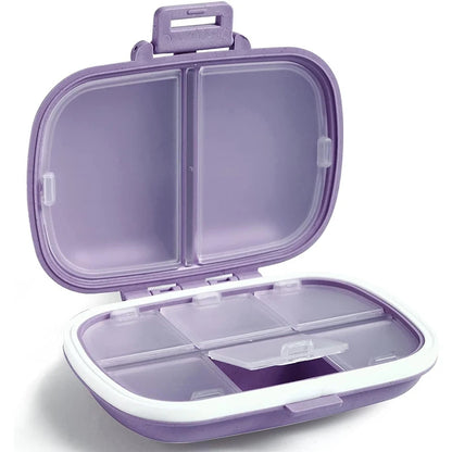 Portable Small Medicine Box Three Meals a Day Sealed Moisture-proof Seven Days a Week Carry-on Drugs Drug Sub-packaging Storage