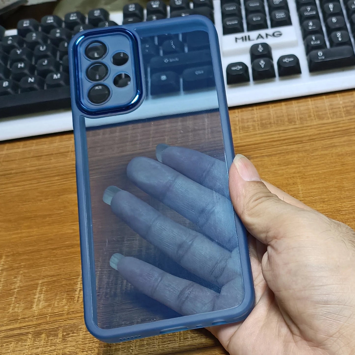 For Samsung Galaxy A73 5G Case Samsung A72 A53 A52 A52S A33 A32 M32 Phone Case A23 Cover Shookproof Plating Silicone Back Cover