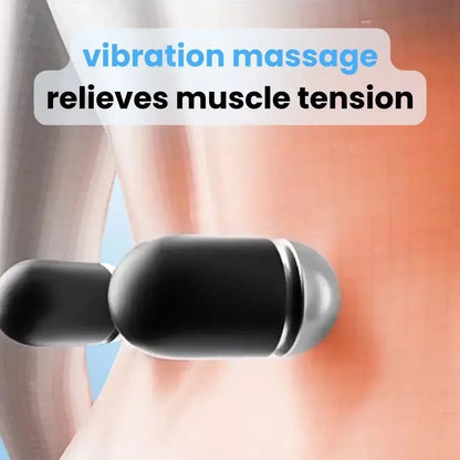 NEW 3-in-1 Back Massager with Relief Bed Sleeping Shiatsu Deep Tissue Portable Shoulder Lower Back Pain Relief Waist Massager