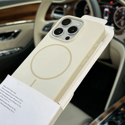 Luxury Liquid Silicone Case For iPhone 16E 16 15 14 Plus 13 12 Pro Max 11 for Magsafe Magnetic Wireless Charging Shockproof Capa