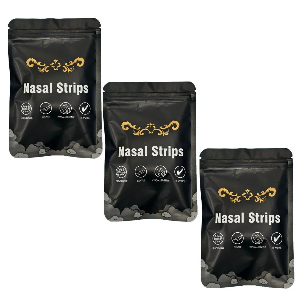 30/90/150Pcs, Anti Snoring Nose Patch, Extra Strength Nasal Strips Better Breathing Non-Invasive Easier Breath Sleep Aid Decive