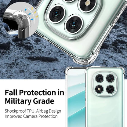 TPU Transparent Case for Xiaomi Redmi Note 15 14 Pro 5G Pro+ Plus Protective Cover Four Corners Shockproof Bumper Coque Fundas