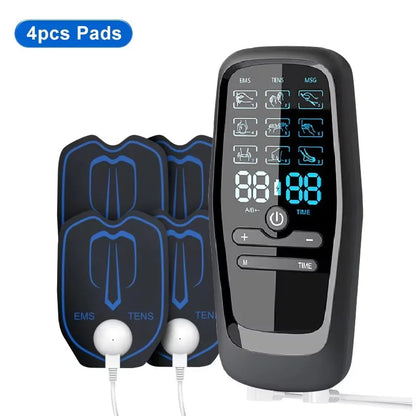 2026Electric Pulse Massager TENS EMS Electrical Nerve Muscle Stimulator Electrostimulator Low Frequency Massage Device
