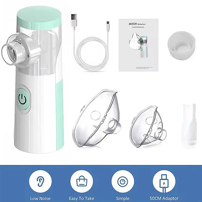 Mini Revitalize Facial Steamer and Humidifier 2-in-1 Nano Ion Mist for Skin Moisturizing Tool Air Moisturizing with Water Tank