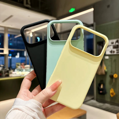 Candy Solid Color for Magsafe Case for iPhone 17 Air 16 15 14 13 11 12 Pro Max Plus Soft Liquid Silicone Slim Shockproof Cover