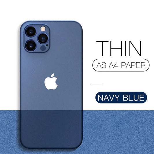 0.2MM Thickness Slim Cover Cases Ultra Thin Matte Phone PP Case For Iphone 11 12 13 14 15 16 17 Air plus Pro Max Mini X Xr XsMax