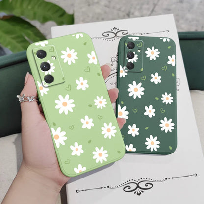 Tender Daisy Phone Case For Samsung Galaxy A56 A36 A26 A55 A35 A25 A15 A17 A16 A07 A06 A05 A54 A34 A24 A14 A04 A04S A04E 4G 5G