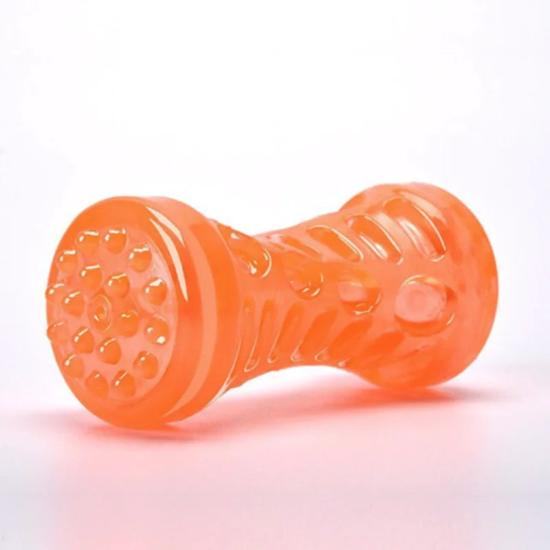 Dog Teething Toy Chew Stick Bite Resistant Fun Leak Proof Food Toy Pet Teether Cleaner Stick