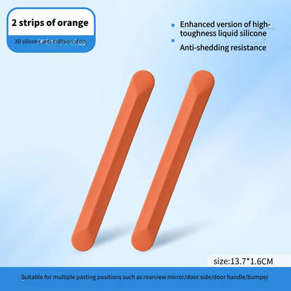 Magnetic/Adhesive Car Door Edge Bumper Protection Strip, Universal Door Buffer Strip, Adhesive Anti-Collision Strip