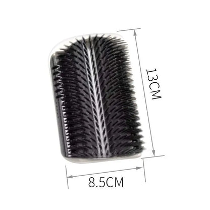 Cat Corner Grooming Brush & Removable Scratcher Comb