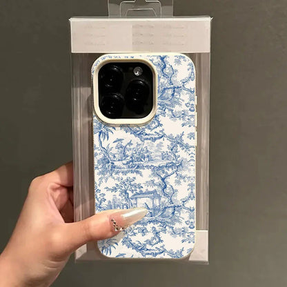Creative Adorable Cartoon Pattern Phone Case For iPhone 16 Pro Max 17 Air 11 12 13 14 15 Pro 14 Plus X XR Shockproof Soft Cover