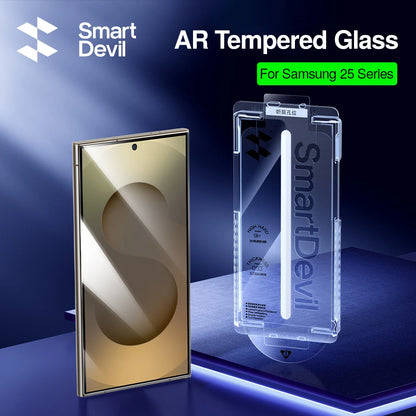 SmartDevil AR Tempered Glass Film for Samsung S26 Ultra S26 Dust-free Box Screen Protector for Samsung S25Ultra Anti-fingerprint