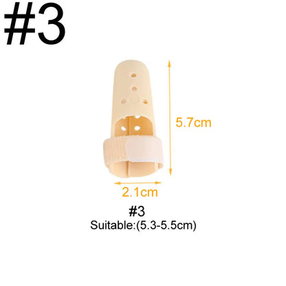 Tcare 1Piece Finger Splint Brace Adjustable Finger Support Protector for Fingers Arthritis Joint Finger Injury Brace Pain Relief